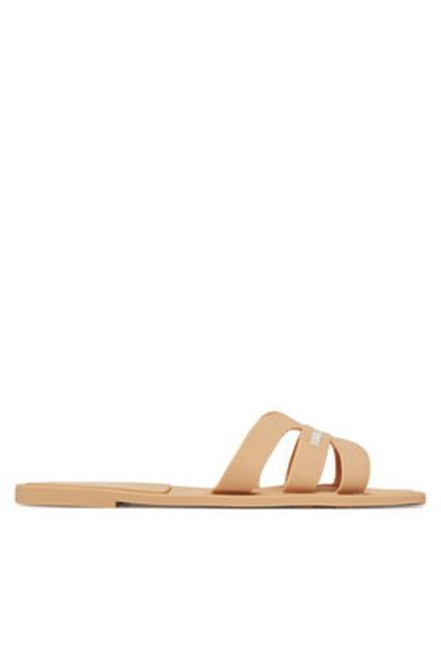 Karl Lagerfeld Women's Flip-flops beige KARL LAGERFELD-KL80025 VT8 STONE RUBBER