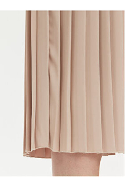 Kontatto Fustă plisată bej pentru femei kontaktatto KONTATTO-NO222C E24NO4.20...