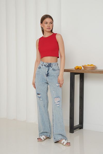 Ay Moda Collection Thick Strap Crop Athlete