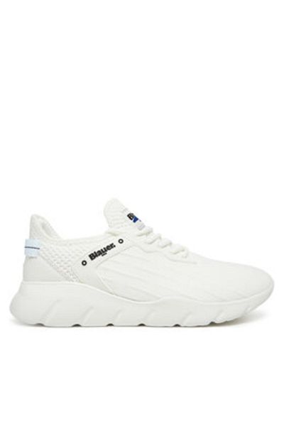 BLAUER Men's Sneakers white BLAUER-S5HULETT01/KNI WHI WHITE