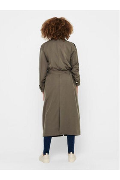 ONLY Women's Trench coat brown ONLY-15217799 ONLLINE WALNUT