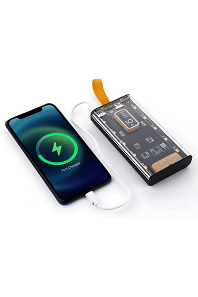 Fineblue Power Bank 10.000 mAh – LED Işıklı, Çoklu Çıkışlı Taşınabilir Şarj C...
