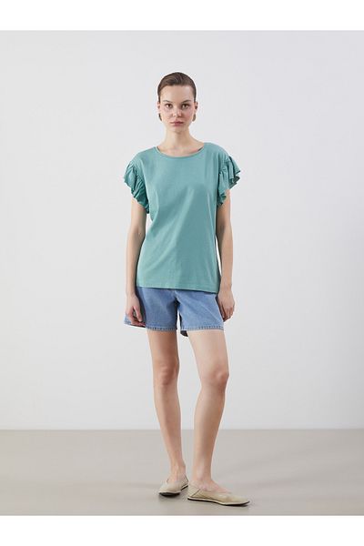 LC Waikiki Γυναικείο T-shirt Crew Neck