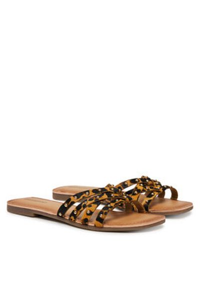 Gioseppo Women's Flip-flops brown GIOSEPPO-75422-P LEOPARDO