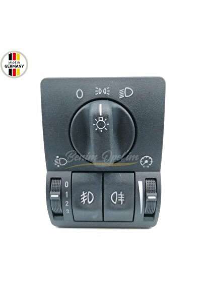 İthal Opel Vectra B , astra G uyumlu Komple Sisli Far Anahtarı Siyah (Ll) 624...