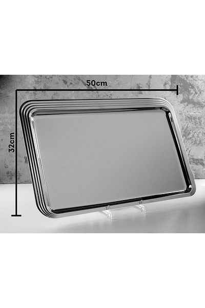 TOHFAT-AL MAIDAH Luxury steel serving trays