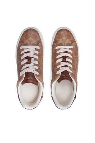 Coach Women's Sneakers brown COACH-CW970 XH9 BROWN KHAKI