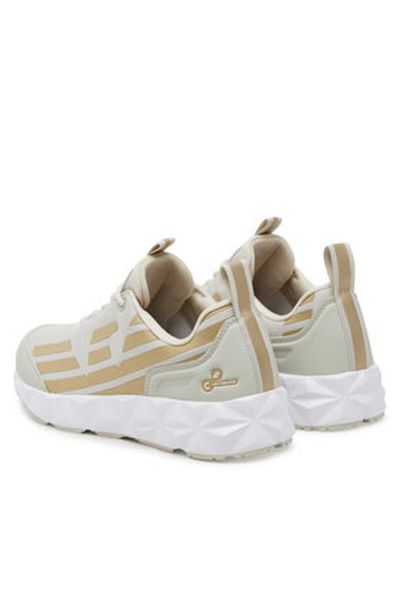 EA7 Emporio Armani Women's Sneakers gray EA7 EMPORIO ARMANI-X8X217 XK433 R968 SILVER BIRCH+L.GOLD