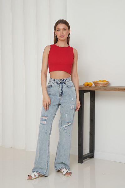 Ay Moda Collection Thick Strap Crop Athlete