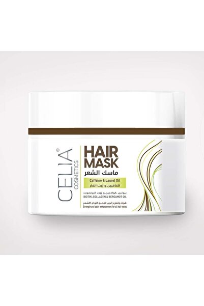Celia ماسك شعر الكافيين وزيت الغار 500 جرام