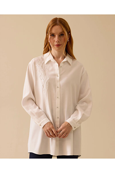 SCL تونيك مريح مطرز ومطرز