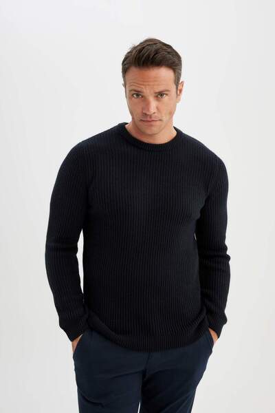 DeFacto Синій чоловічий светр C8814AX/NV64