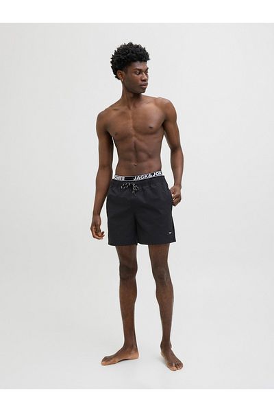 Jack & Jones Mid Rise Regular Fit Swim Shorts