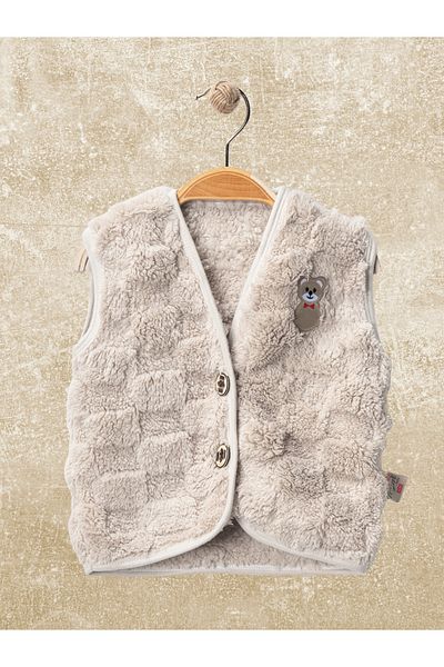Fox Moda Children's Plush Vest (6-12-18-24 Months)