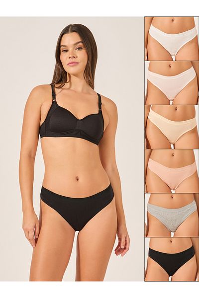 Styli 6 PK RIB BIKINI