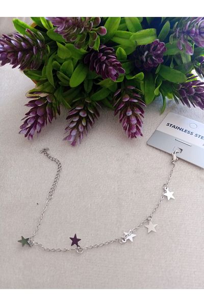 Pervin Ablacım Elegant Bracelet with Steel Stars