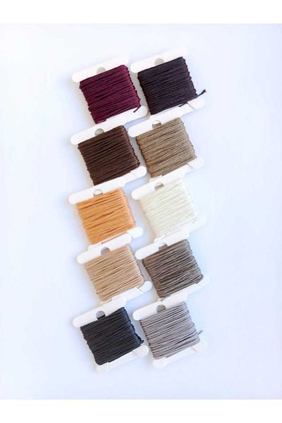 Eskişehir hobi sanat 0.8 mm 5 Meters 10 Colors Prayer Beads Thread Total 50 Meters