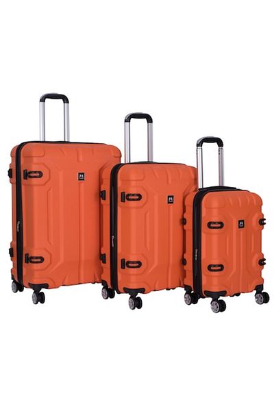 OEM Set 3 cărucioare, Mărime S+M+L, Extensibile, 4 roți duble rotație 360°, ABS rezistent, Rezistent la șocuri