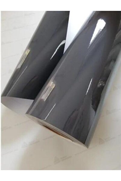 Elioure Glossy Anthracite Gray Adhesive Foil 122X500 Kitchen and Furniture Co...