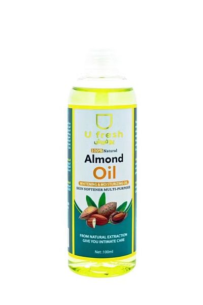 Biofresh Fresh Almond Oil for Skin Whitening and Moisturizing - 100 ml