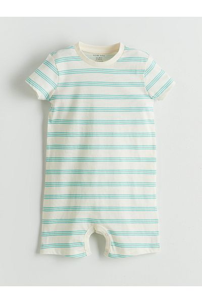 LC Waikiki Crew Neck Baby Boy Jumpsuit 2-Pack