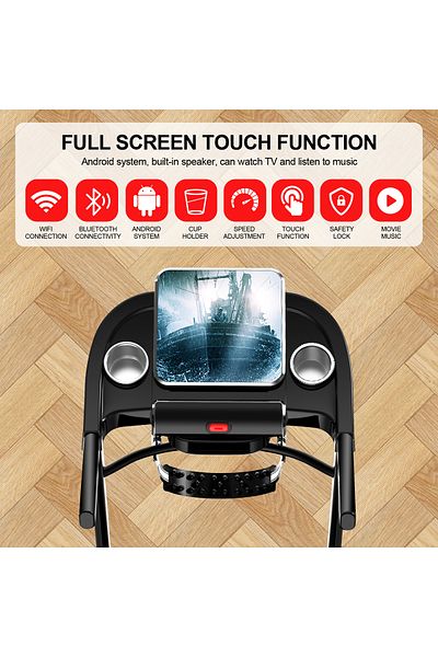 MASTON Treadmill B100 Folding Treadmill 110Kgs Weight Capacity with Massager