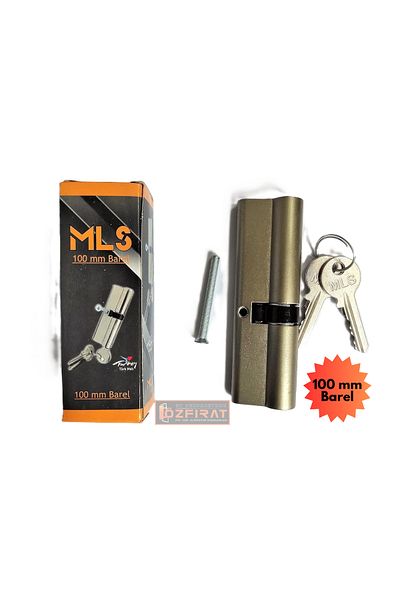 ÖZFIRAT PVC YAPI PVC Pimapen Door Lock Core Barrel with 100mm Brass Key