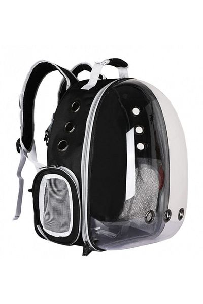 jumi Rucsac 33x28x42cm De Transport Pentru Animale De Companie - Negru