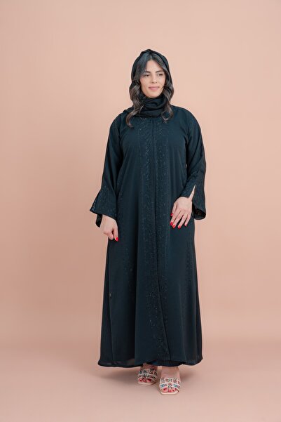 IKKXA عباية آري العصرية المطرزة