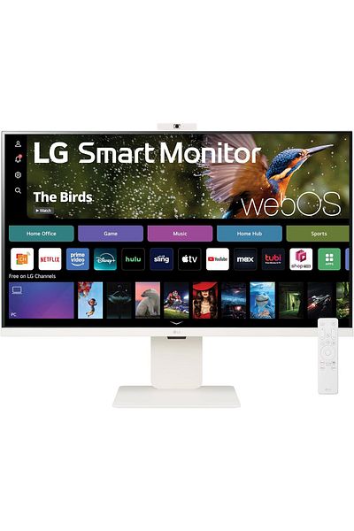 LG 32SR85U-W 32-inch MyView 4K UHD IPS Smart Monitor