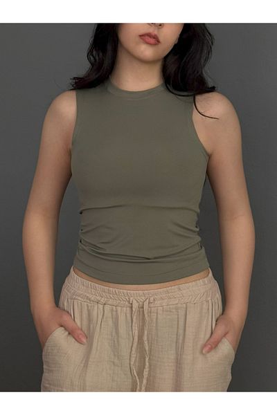 Yavuz Kapıcı Women's Sleeveless Body Blouse Original Cut