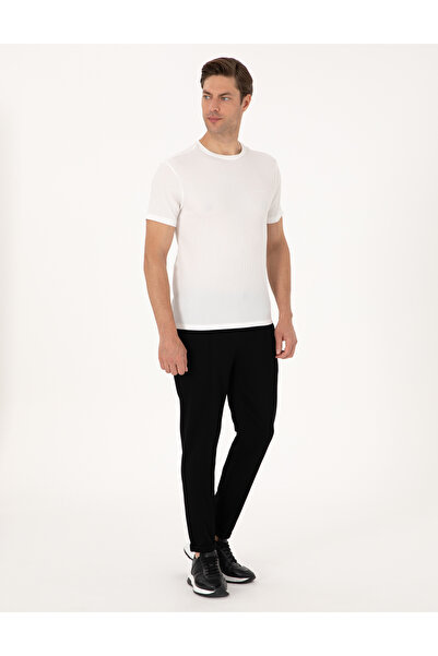 Pierre Cardin Siyah Slim Fit Eşofman Altı 50318021-VR046