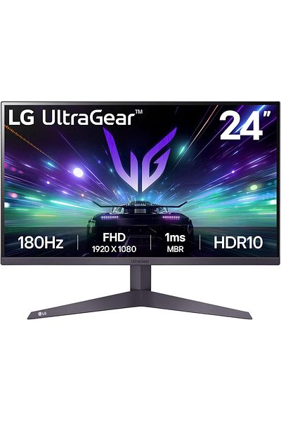 LG 24GS50F-B PC Monitor 23.7 inches Full HD LCD Black