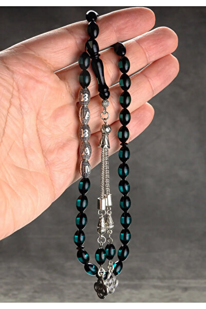 EHİNOS Kişiye Özel Erkek Hediye Harfli Kehribar Tespih, İsimli Tesbih