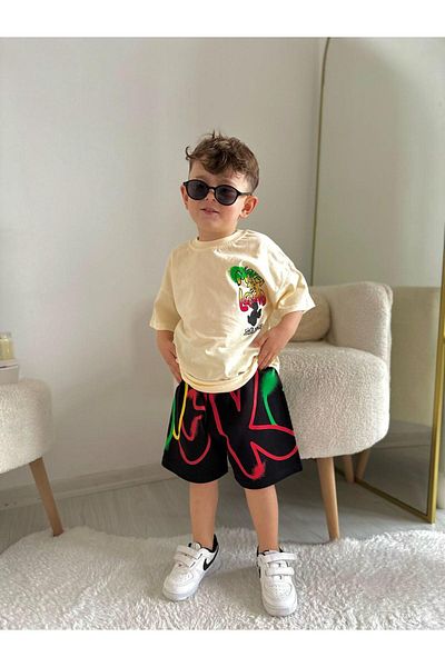 the comrades Boys' Summer Suit with Shorts