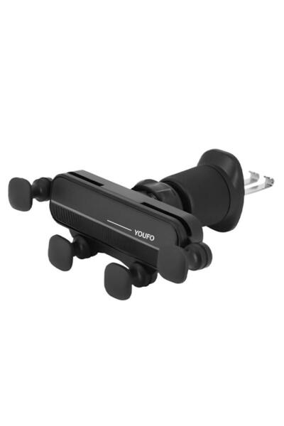 Youfo حامل جوال للسيارة بقبضة جاذبية مبتكرة وتثبيت بفتحة المكيف مع دوران 360 ...
