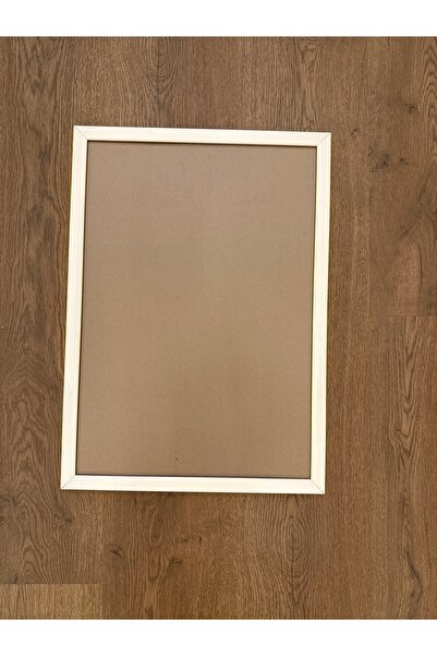 Özcam Ayna Ve Çerçeve 35*50 Beyaz resim puzzle poster çerçevesi