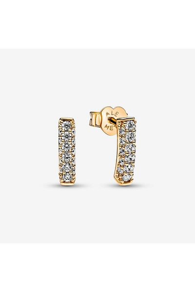 Pandora Cercei Tip Bara Timeless Pavé Zirconiu