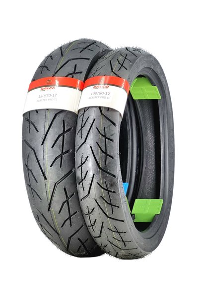 RALCO TYRES PULSAR, 100/80-17 TL VE 130/70-17 TL DUBLEKS LASTİK SET