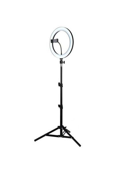 Generic USB Ring Light With Tripod Stand Black