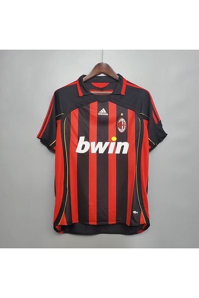 Flextreme A.C Milan-KAKA-Leite//Legend RETR0-RED Sezon cu mâneci scurte Fotbal nostalgic pentru adulți - Tricou