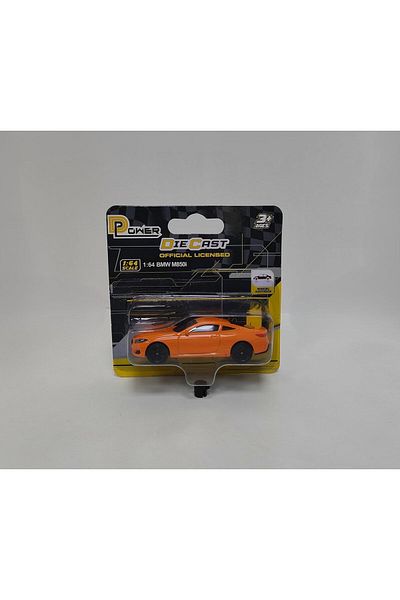 MSZ D-power – BMW M850i - Orange | Die-Cast Replica, Ultimate Collector's Item, Race Cars | Toy Vehicl