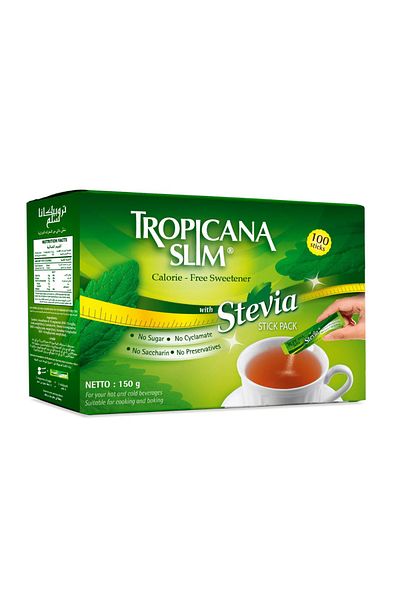 Tropicana Sweetener 100 Sachets Zero 4642 60761 --- Tropicana Sweetener Zero 100 Sachets