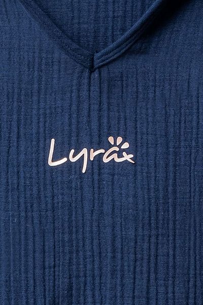 Beniizle Lyrax Embossed Organic 100% Cotton Muslin Hooded Beach Towel Children Baby Pareo Poncho