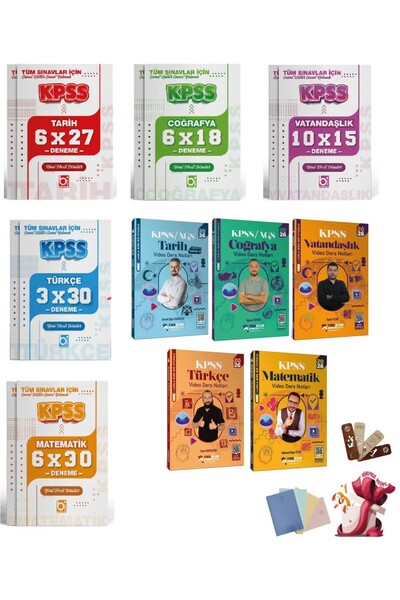 Yediiklim Yayınları Yediiklim 2026 KPSS Genel Yetenek Genel Kültür Atölye Der...