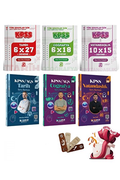 Yediiklim Yayınları Yediiklim 2026 KPSS Genel Kültür Atölye Soru Bankası ve D...