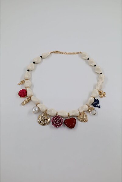 cindyaccessory Charm Charmli Summer Necklace with Stones