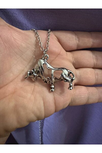 Yuchicly Iron Taurus – Bull Figured Women's Men's Necklace (Yuchicly)