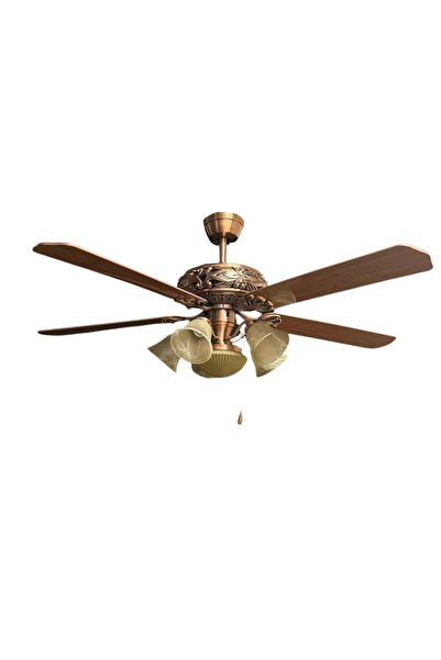 ASNORM Antik Lüx Avize Tavan Vantilatörü