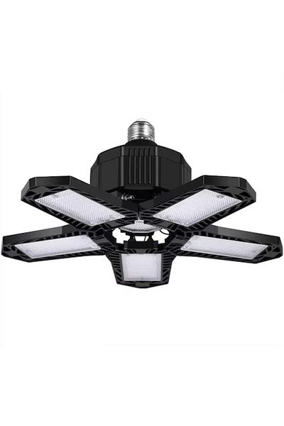 Bogadini Lampă de tavan LED, 125 LED-uri, 50W, neagră